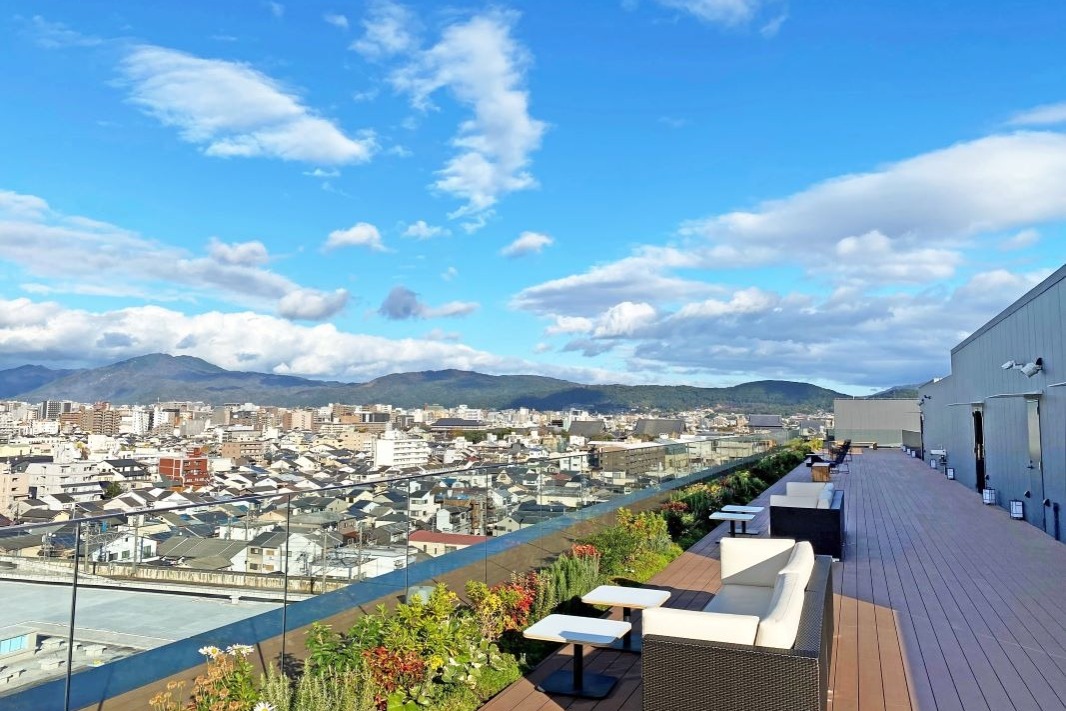 ホテル屋上スカイテラス