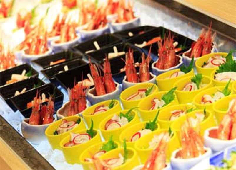 ホテルまほろば夕食（ブッフェ）イメージ